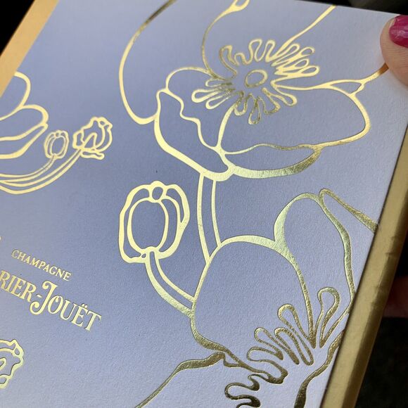 Perrier Jouet Verre Bell Epoque 4pc Acrylic Coaster Set - Picture 10 of 13